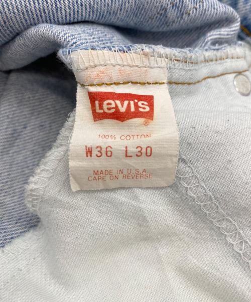LEVI'S 550（リーバイス550）LEVI'S 550 (リーバイス550) 90'sテーパードデニム ライトブルー サイズ:W36の古着・服飾アイテム
