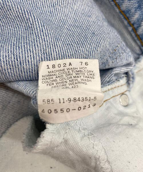 LEVI'S 550（リーバイス550）LEVI'S 550 (リーバイス550) 90'sテーパードデニム ライトブルー サイズ:W36の古着・服飾アイテム