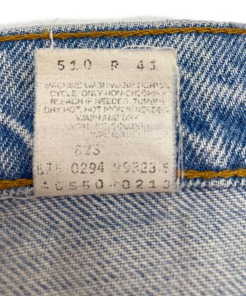 LEVI'S 550（リーバイス550）LEVI'S 550 (リーバイス550) 90's リラックスフィットテーパード ライトブルー サイズ:W36(91㎝)の古着・服飾アイテム