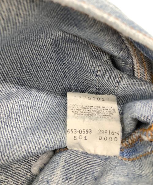 LEVI'S 501（リーバイス）LEVI'S 501 (リーバイス) 90's レギュラーストレートジーンズ ブルー サイズ:SIZE 73.5cm (W29)の古着・服飾アイテム