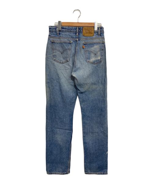 LEVI'S 505（リーバイス505）LEVI'S 505 (リーバイス505) 90's レギュラーストレートジーンズ ブルー サイズ:W32の古着・服飾アイテム