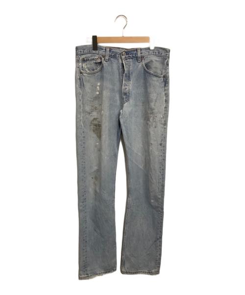 LEVI'S 501（リーバイス）LEVI'S 501 (リーバイス) 90's レギュラーストレートジーンズ ライトブルー サイズ:SIZE 86cm (W34)の古着・服飾アイテム