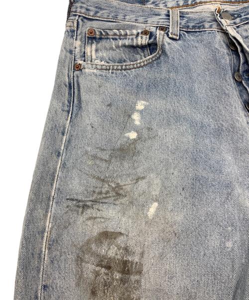LEVI'S 501（リーバイス）LEVI'S 501 (リーバイス) 90's レギュラーストレートジーンズ ライトブルー サイズ:SIZE 86cm (W34)の古着・服飾アイテム