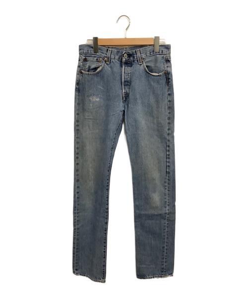 LEVI'S 501（リーバイス）LEVI'S 501 (リーバイス) レギュラーストレートジーンズ ブルー サイズ:SIZE 73.5cm (W29)の古着・服飾アイテム