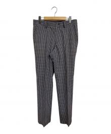 BURBERRY GOLF（バーバリーゴルフ）の古着「ゴルフ チェックパンツ」｜ブラック