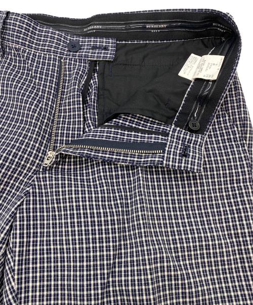 BURBERRY GOLF（バーバリーゴルフ）BURBERRY GOLF (バーバリーゴルフ) ゴルフ チェックパンツ ブラック サイズ:SIZE 82 (M)の古着・服飾アイテム