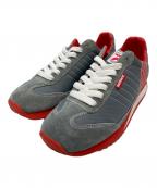 PATRICKパトリック）の古着「MARATHON」｜グレー×レッド