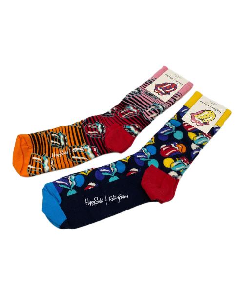 Happy Socks（ハッピーソックス）Happy Socks (ハッピーソックス) ROLLING STONES COLLECTOR BOX SET サイズ:26～29.5ｃｍ 未使用品の古着・服飾アイテム