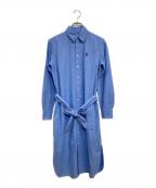 POLO RALPH LAURENポロ・ラルフローレン）の古着「オックスフォードシャツワンピース」｜ブルー