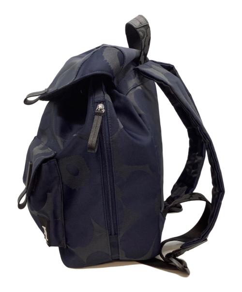 marimekko（マリメッコ）marimekko (マリメッコ) リュック Everything Backpack L Unikko ネイビー サイズ:Freeの古着・服飾アイテム