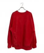 Champion REVERSE WEAVE×LAND'S ENDチャンピオン リバース ウィーブ×ランズエンド）の古着「80’sクルーネックスウェットシャツ」｜レッド
