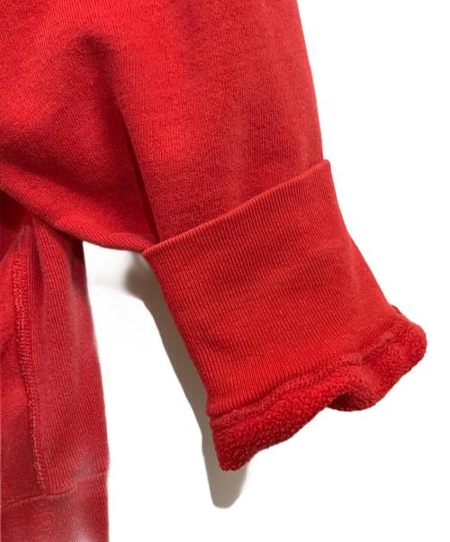 Champion REVERSE WEAVE（チャンピオン リバース ウィーブ）Champion REVERSE WEAVE (チャンピオン リバース ウィーブ) LAND'S END (ランズエンド) 80’sクルーネックスウェットシャツ レッド サイズ:SIZE XLの古着・服飾アイテム
