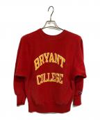 Champion REVERSE WEAVEチャンピオン リバース ウィーブ）の古着「80～90’sクルーネックスウェットシャツ」｜レッド