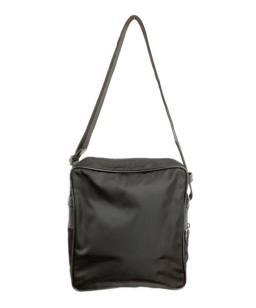 PRADA（プラダ）PRADA (プラダ) テスートナイロンショルダーバッグ ブラック（NERO)の古着・服飾アイテム