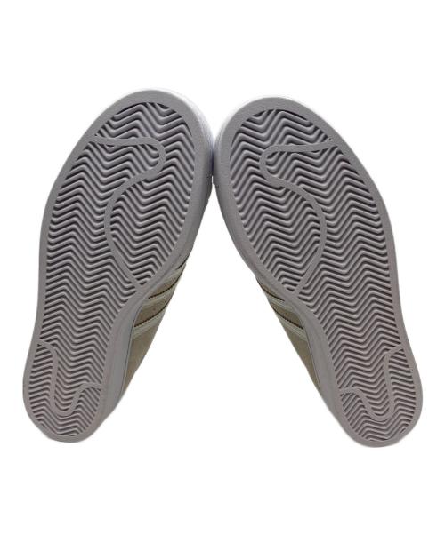 adidas（アディダス）adidas (アディダス) SUPER STAR ライトグレー×アイボリー サイズ:28㎝の古着・服飾アイテム