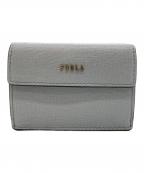 FURLAフルラ）の古着「コンパクトウォレット」｜スカイブルー