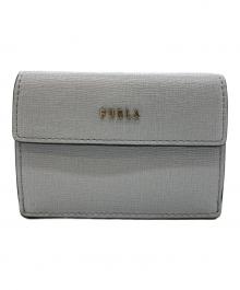 FURLA（フルラ）の古着「コンパクトウォレット」｜スカイブルー