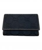 GUCCIグッチ）の古着「キーケース」｜ブラック