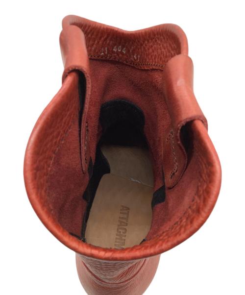 ATTACHMENT（アタッチメント）ATTACHMENT (アタッチメント) オイルカウハイドウエスタンブーツ レッド サイズ:SIZE 41 (25.5～26cm)の古着・服飾アイテム
