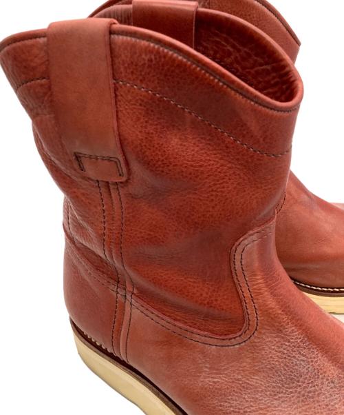 ATTACHMENT（アタッチメント）ATTACHMENT (アタッチメント) オイルカウハイドウエスタンブーツ レッド サイズ:SIZE 41 (25.5～26cm)の古着・服飾アイテム
