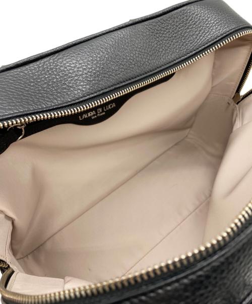 LAURA DI LUCA（ラウラディルカ）laura di luca (ラウラディルカ) 別注BASIC SQUAREバッグ ブラックの古着・服飾アイテム