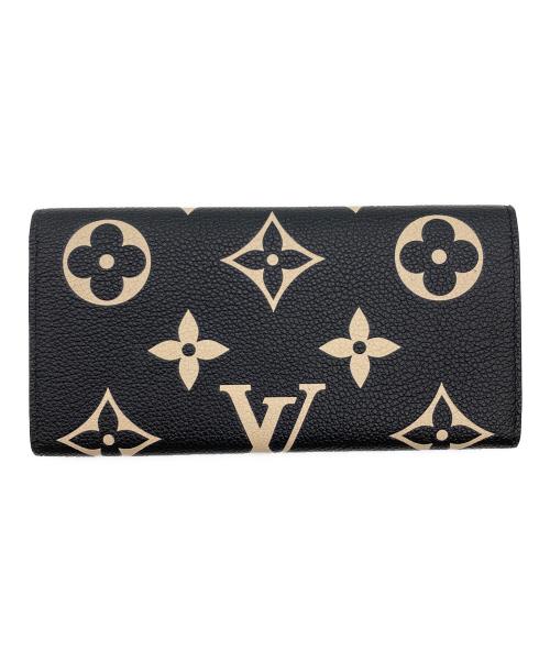LOUIS VUITTON（ルイ ヴィトン）LOUIS VUITTON (ルイ ヴィトン) ポルトフォイユ・エミリー ブラックの古着・服飾アイテム