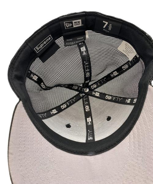 SUPREME（シュプリーム）Supreme (シュプリーム) New Era (ニューエラ) Box Logo Mesh Cap ブラックの古着・服飾アイテム