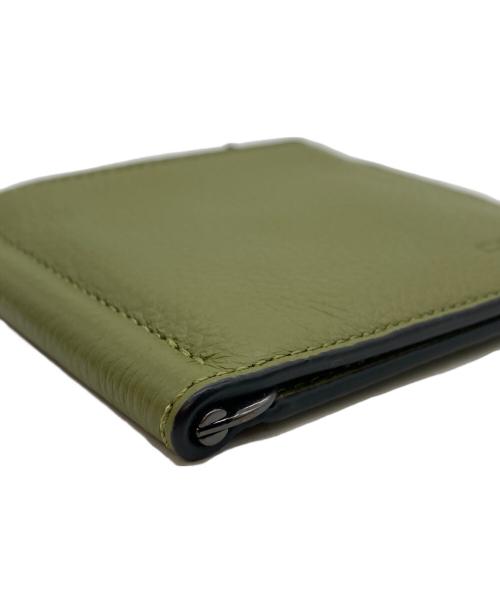 COACH（コーチ）COACH (コーチ) マネークリップジップウォレット グリーンの古着・服飾アイテム