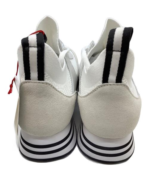 KEI HAYAMA PLUS（ケイ ハヤマ プリュス）KEI HAYAMA PLUS (ケイ ハヤマ プリュス) メッシュニットラインソールスニーカー ホワイト サイズ:M(23.0～23.5㎝) 未使用品の古着・服飾アイテム