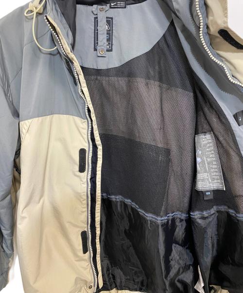 NIKE ACG（ナイキエーシージー）NIKE ACG (ナイキエージーシー) 00's マウンテンパーカー ベージュ×グレー サイズ:LLの古着・服飾アイテム