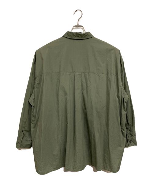 FreshService（フレッシュサービス）FreshService (フレッシュサービス) TYPEWRITER CORPORATE REGULAR COLLAR SHIRT オリーブ サイズ:SIZE Freeの古着・服飾アイテム