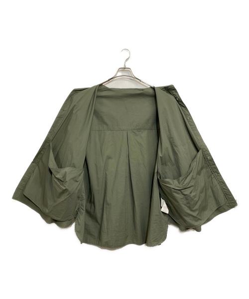 FreshService（フレッシュサービス）FreshService (フレッシュサービス) TYPEWRITER CORPORATE REGULAR COLLAR SHIRT オリーブ サイズ:SIZE Freeの古着・服飾アイテム