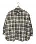 FreshService（フレッシュサービス）の古着「UTILITY MADRAS B.D SHIRT」｜ブラック×ホワイト