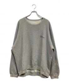 Stripes For Creative（ストライプ フォー クリエイティブ）の古着「SFC RAGLAN BASIC CREW」｜グレー