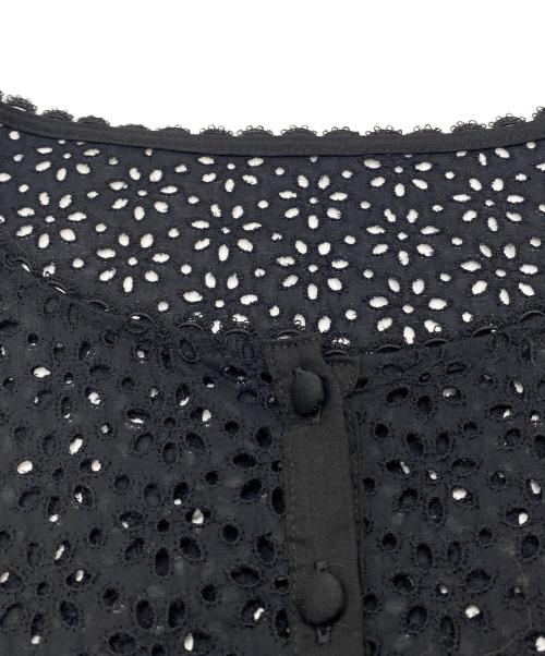 TOKUKO1erVOL（トクコプルミエヴォル）TOKUKO1erVOL (トクコプルミエヴォル) ノースリーブワンピース ブラック サイズ:SIZE 9の古着・服飾アイテム