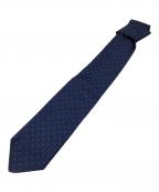 Salvatore Ferragamoサルヴァトーレ フェラガモ）の古着「ガンチーニ ドット ネクタイ」｜ネイビー