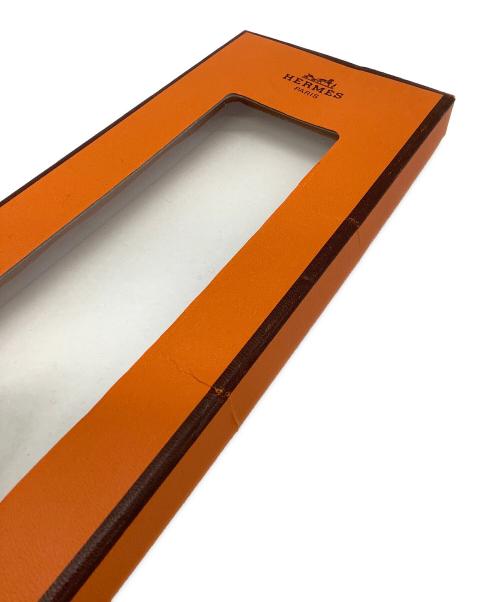 HERMES（エルメス）HERMES (エルメス) シルクツイルタイ マイヨン ネイビー サイズ:無しの古着・服飾アイテム