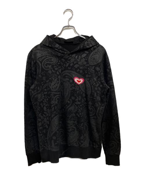 RH45（ギルト）RH45 (ギルト) AMARA HOODED EMBROIDERED ブラック サイズ:Sの古着・服飾アイテム
