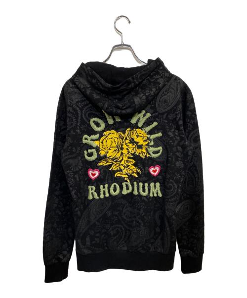 RH45（ギルト）RH45 (ギルト) AMARA HOODED EMBROIDERED ブラック サイズ:Sの古着・服飾アイテム