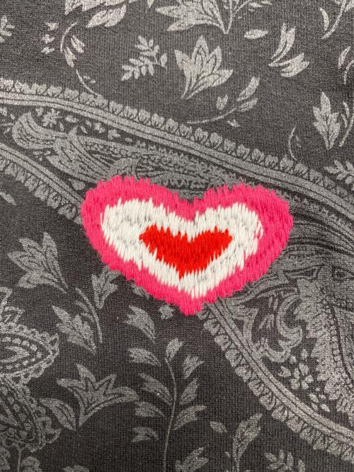 RH45（ギルト）RH45 (ギルト) AMARA HOODED EMBROIDERED ブラック サイズ:Sの古着・服飾アイテム