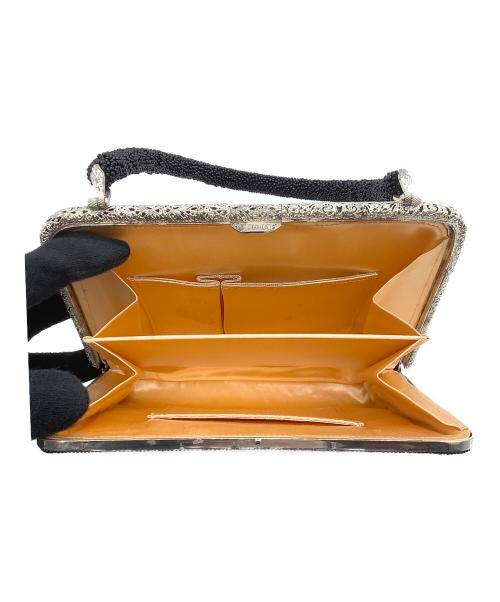 VINTAGE（ヴィンテージ）VINTAGE (ヴィンテージ) ビーズハンドバッグ ブラックの古着・服飾アイテム