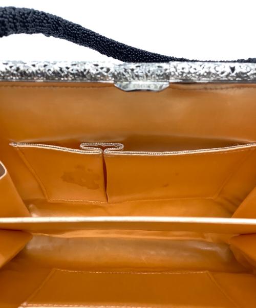 VINTAGE（ヴィンテージ）VINTAGE (ヴィンテージ) ビーズハンドバッグ ブラックの古着・服飾アイテム