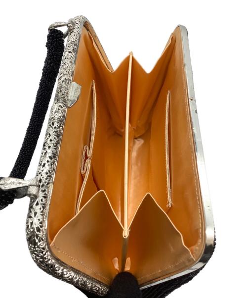 VINTAGE（ヴィンテージ）VINTAGE (ヴィンテージ) ビーズハンドバッグ ブラックの古着・服飾アイテム