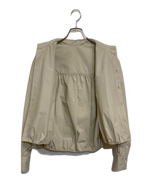 STUNNING LURE（スタニングルアー）STUNNING LURE (スタニングルアー) キュームコアバルーンシャツ ライトベージュ サイズ:Sの古着・服飾アイテム