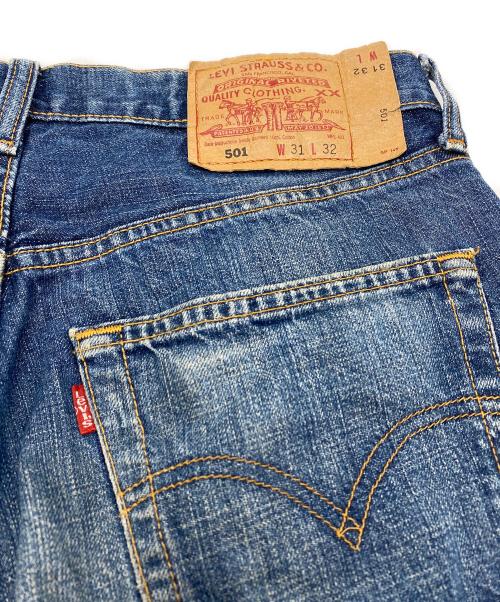 LEVI'S 501（リーバイス）LEVI'S 501 (リーバイス) 00’s レギュラーストレートジーンズ ブルー サイズ:W31の古着・服飾アイテム