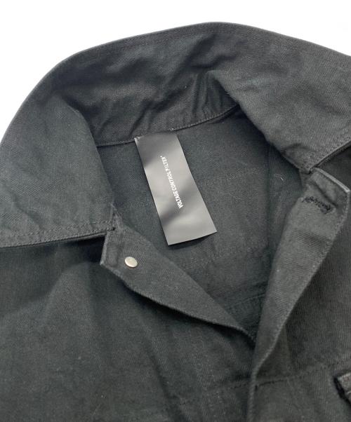 VOLTAGE  CONTROL FILTER（ヴォルテージコントロールフィルター）VOLTAGE  CONTROL FILTER (ヴォルテージコントロールフィルター) Cutoff Denim Patch Blouson ブラック サイズ:SIZE Freeの古着・服飾アイテム
