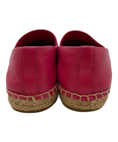 TORY BURCH（トリーバーチ）TORY BURCH (トリーバーチ) エスパドリーユ ショッキングピンク サイズ:US 8の古着・服飾アイテム