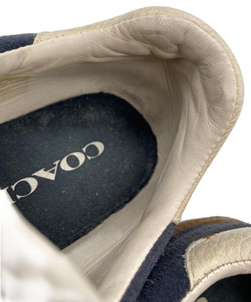 COACH（コーチ）COACH (コーチ) ローカットスニーカー ネイビー サイズ:SIZE 9Dの古着・服飾アイテム