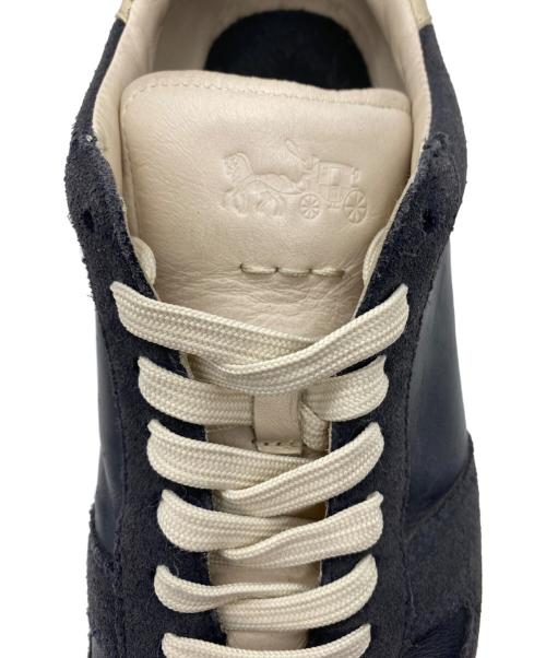 COACH（コーチ）COACH (コーチ) ローカットスニーカー ネイビー サイズ:SIZE 9Dの古着・服飾アイテム