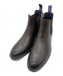 MACKINTOSH PHILOSOPHY（マッキントッシュ フィロソフィー）の古着「サイドゴアレインシューズCARDIFF」｜ブラウン